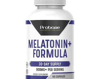 Probase Nutrition Formule mélatonine+ 60 gélules Approvisionnement 30 jours