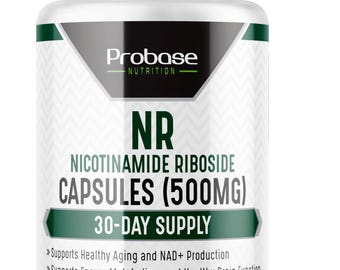 NR Capsules 30 Count (500mg Each)- 30-Day Supply (Nicotinamide Riboside)