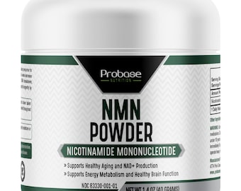 Ultra-Pure NMN Powder – 99% Purity, 40 Grams