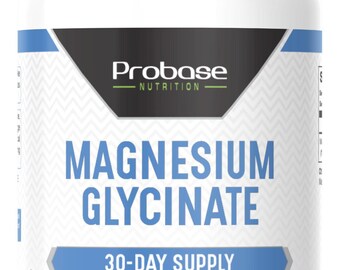 Magnesium Glycinate 60 Capsules 30-Day Supply