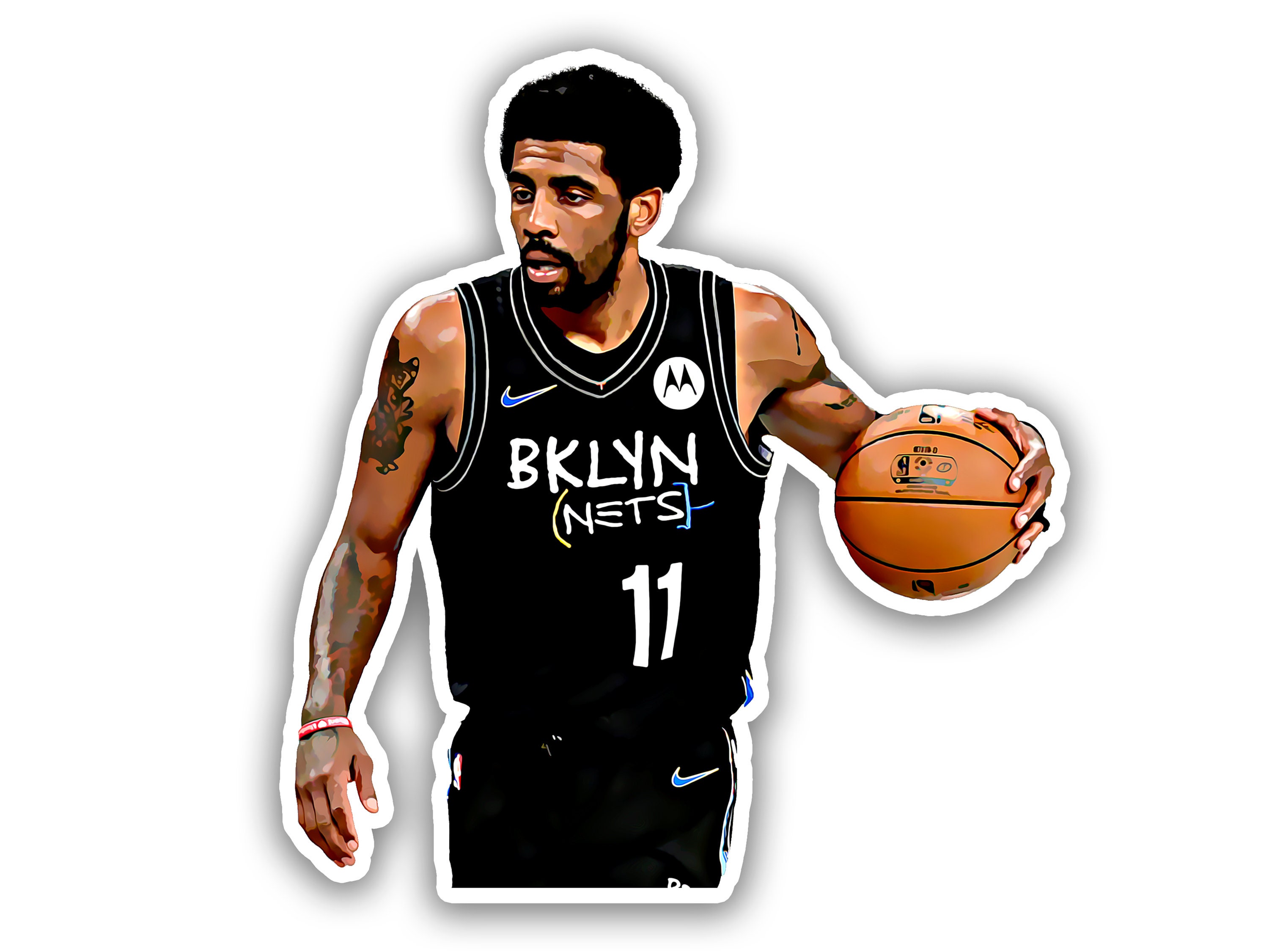 Discover Kyrie Irving Sticker | NBA Brooklyn Nets Sticker