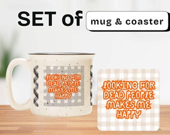 Family Historian Birthday Gift Genealogy Present Funny Genealogy Librarian Researcher Gift Set Mug Ancestor Remembrance Genealogist Quote