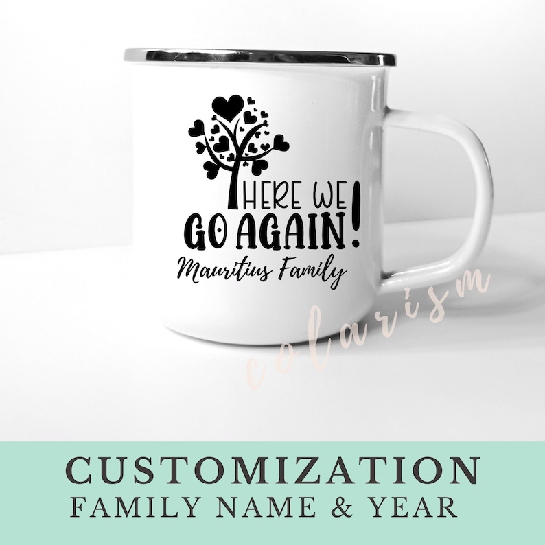 Family Reunion Giveaway Personalized Mug Family Members Etsy