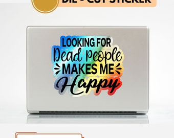 Bumper Funny Sticker for Family Genealogy Funny Sticker on Window Sticker Supplier for Genealogy Research Family Reunion Sticker Giveaways