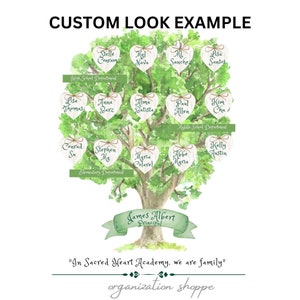 Classroom Tree Template Student Tree Classmate Tree Classroom Tree ...