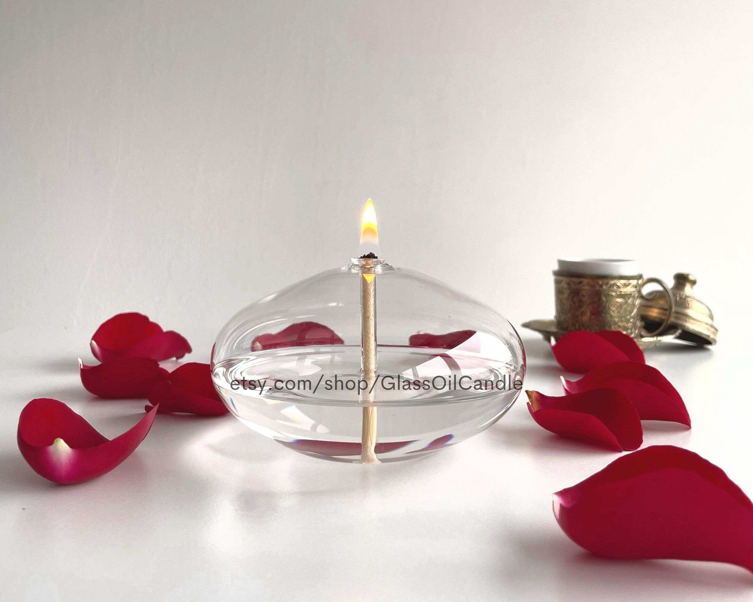 Handmade Decorative Glass Oil Lamps Home Decoration Ideas Etsy