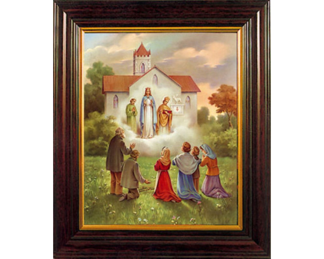 Our Lady of Knock Irish Shrine Ireland Roman Catholic Etsy