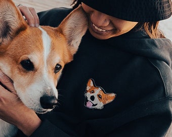 Custom Pet Embroidered Hoodie