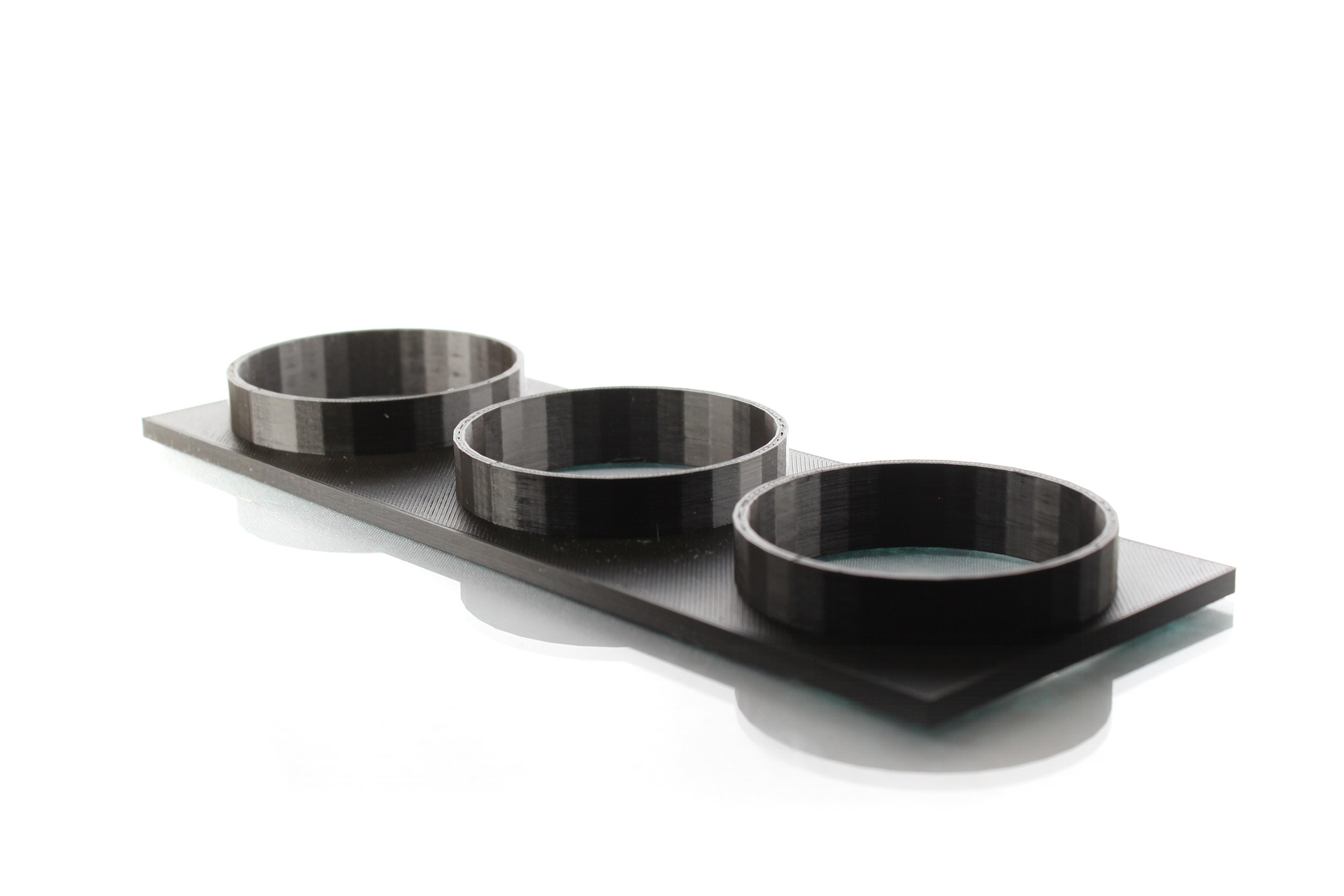 1DIN Cápsula de triple calibre -