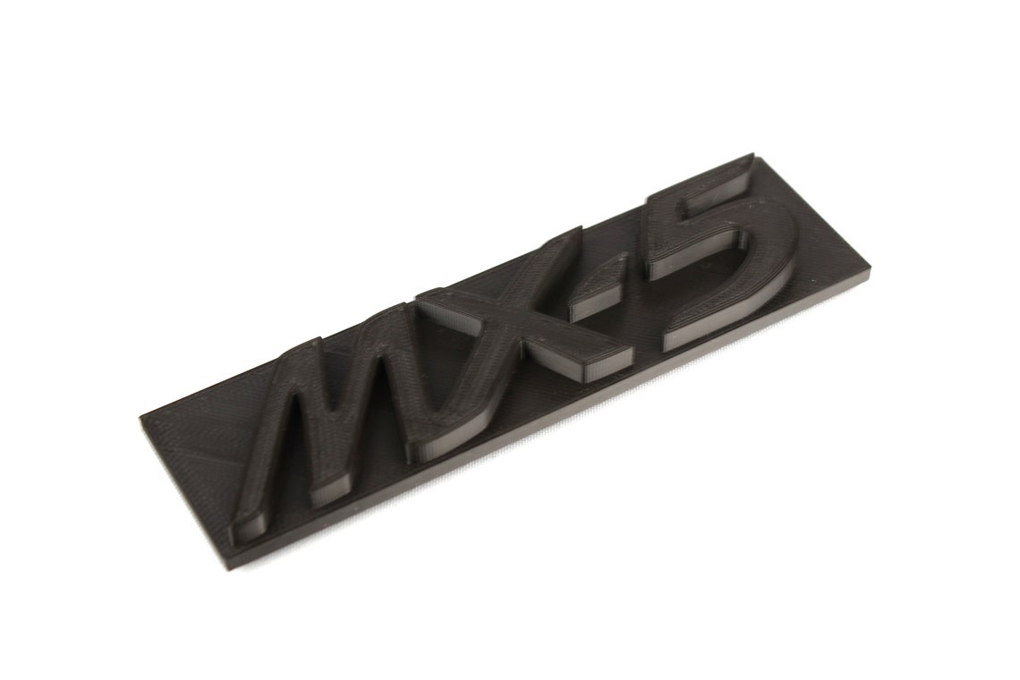 MX5 Emblem Black Badge Trim Lid for Mazda Miata - Etsy