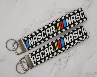 Llavero NASCAR / Pulsera / Llavero / Llavero / Nascar / Bandera a cuadros