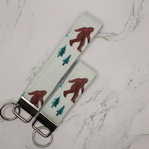 Big Foot Fabric Key Fob| Accessories| Keychains