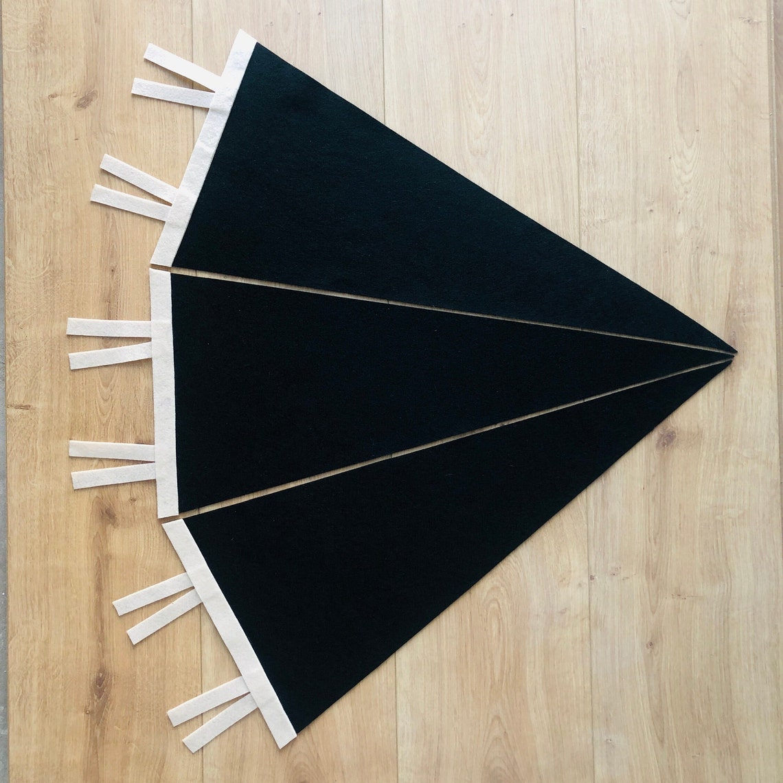 BLANK PENNANT, Blank Template, 10x25 Inch Blank Felt Pennant for ...