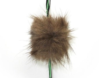 Beaver Fur Bow String Silencers | For Recurve & Longbows | Bowstring Silencers, Beaver Ball String Silencers
