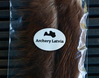 Beaver Fur Bow String Silencers | For Recurve & Longbows | Bowstring Silencers, Beaver Ball String Silencers