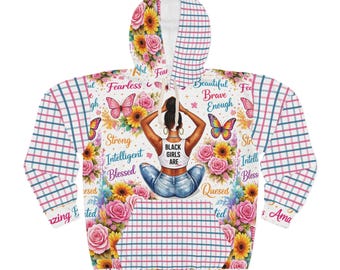 Bluza z kapturem/koszulka/torebka/buty „Black Girls Are Empowerment”