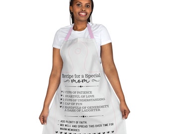 Special Mom Apron, 5-Color Straps (AOP)