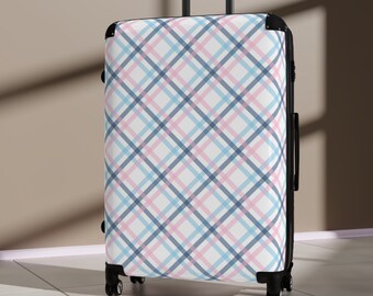 Plaid for Her Suitcase