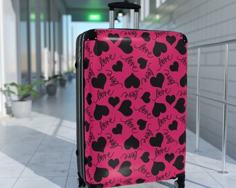Pink Love Suitcase
