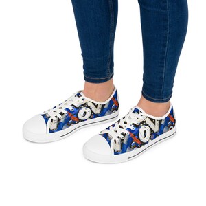 Vibrant Artistic Low Top Sneakers for Women, Unique Sneakers, Casual Footwear, Stylish Art Sneakers, Colorful Everyday Shoes, Gifts [...]