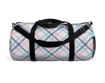 Plaid for Her Duffel Bag