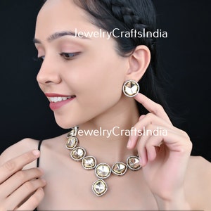 Kundan Jewelry Set / Kundan Necklace/ Indian jewelry / Kundan layered necklace / Indian necklace / Sabyasachi  / Gift For bride