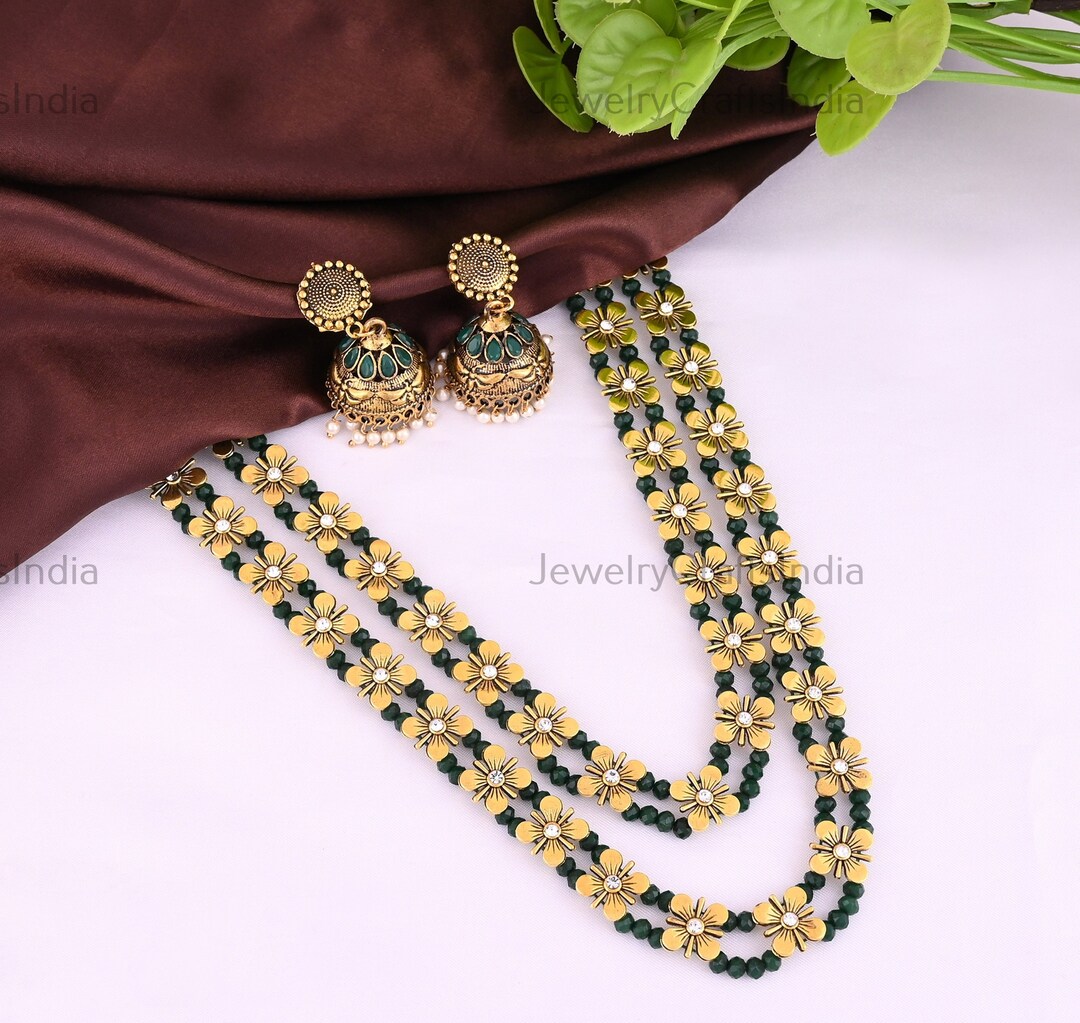 Silver Black Thread Gold Necklace With Price Trending One Gram