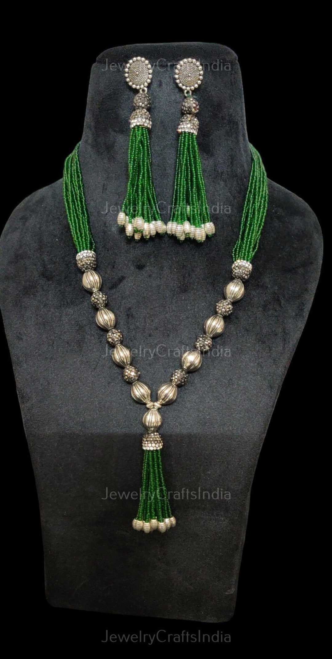 Green moti shop mala