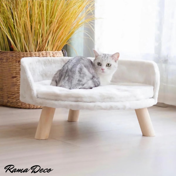 Modern Cat and Dod Chair, Cat Sofa Bed, Pet Sofa, Dog Bed, Cat Couch, Cat Furniture, Pet Furniture, Soft Cat Pad, Dog Couch, Dog Sofa