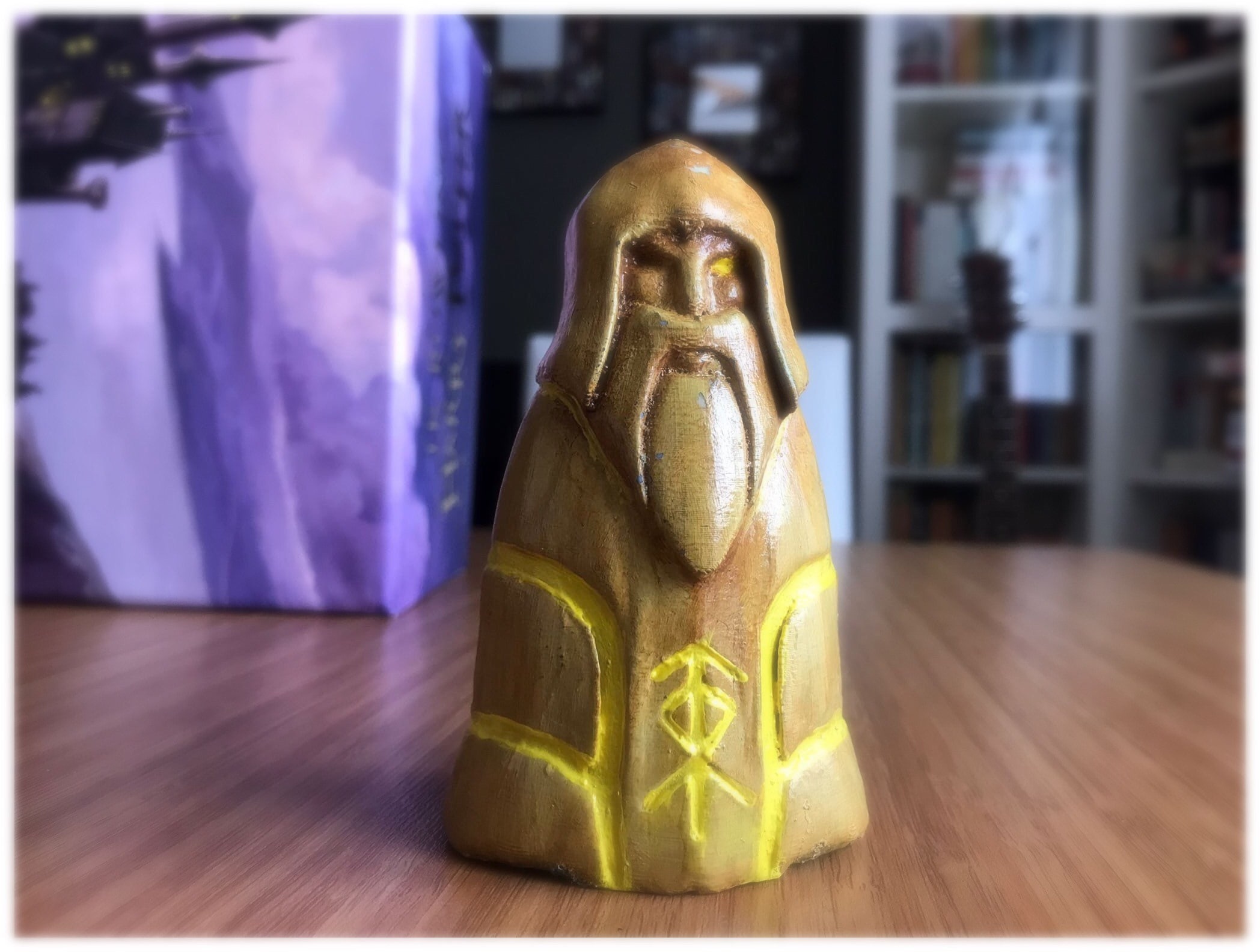 Valheim Inspired Ward Statue Figure 3D Printed Handpainted Etsy