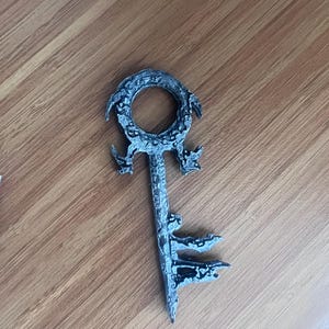 Sandman Inspired Key to Hell 3D Printed Decor