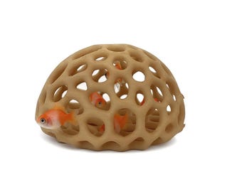 Voronoi Fish Hideout: Aquarium Safe Coral Decor