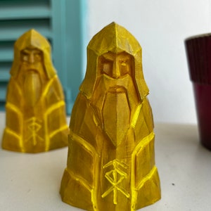 Valheim Inspired Ward Statue Figure 3D Printed Hand-Painted