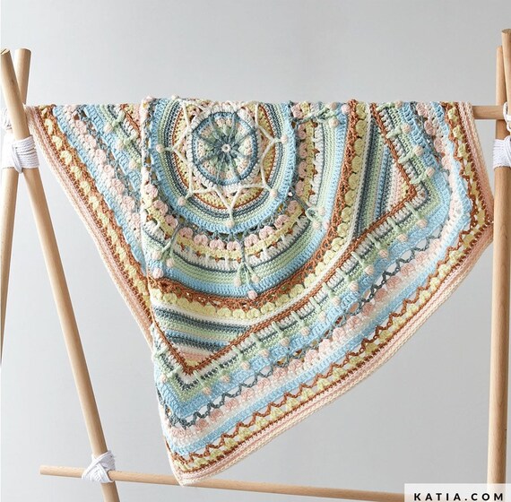 Mandala baby blanket pattern new arrivals