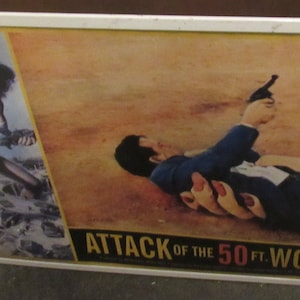 Attack Of the 50ft Woman Poster New Sealed No Frame 1996 Original rare Collectible Movie
