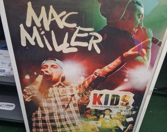 Pôster do MAC MILLER, novo e lacrado, sem moldura, original de 2012, raro e colecionável.