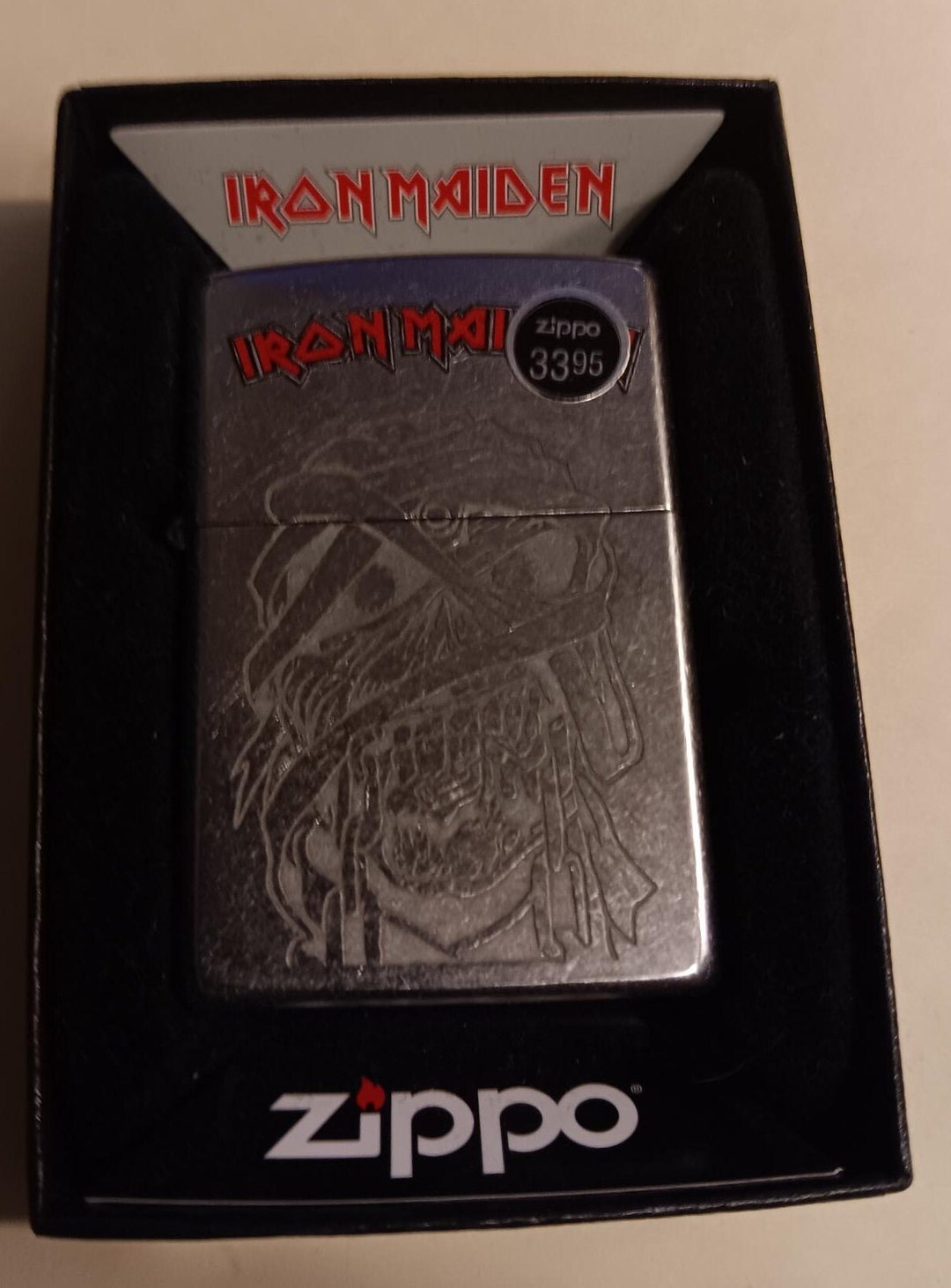 IRON MAIDEN ZIPPO Lighter New Future Collectible Not Used Case Included