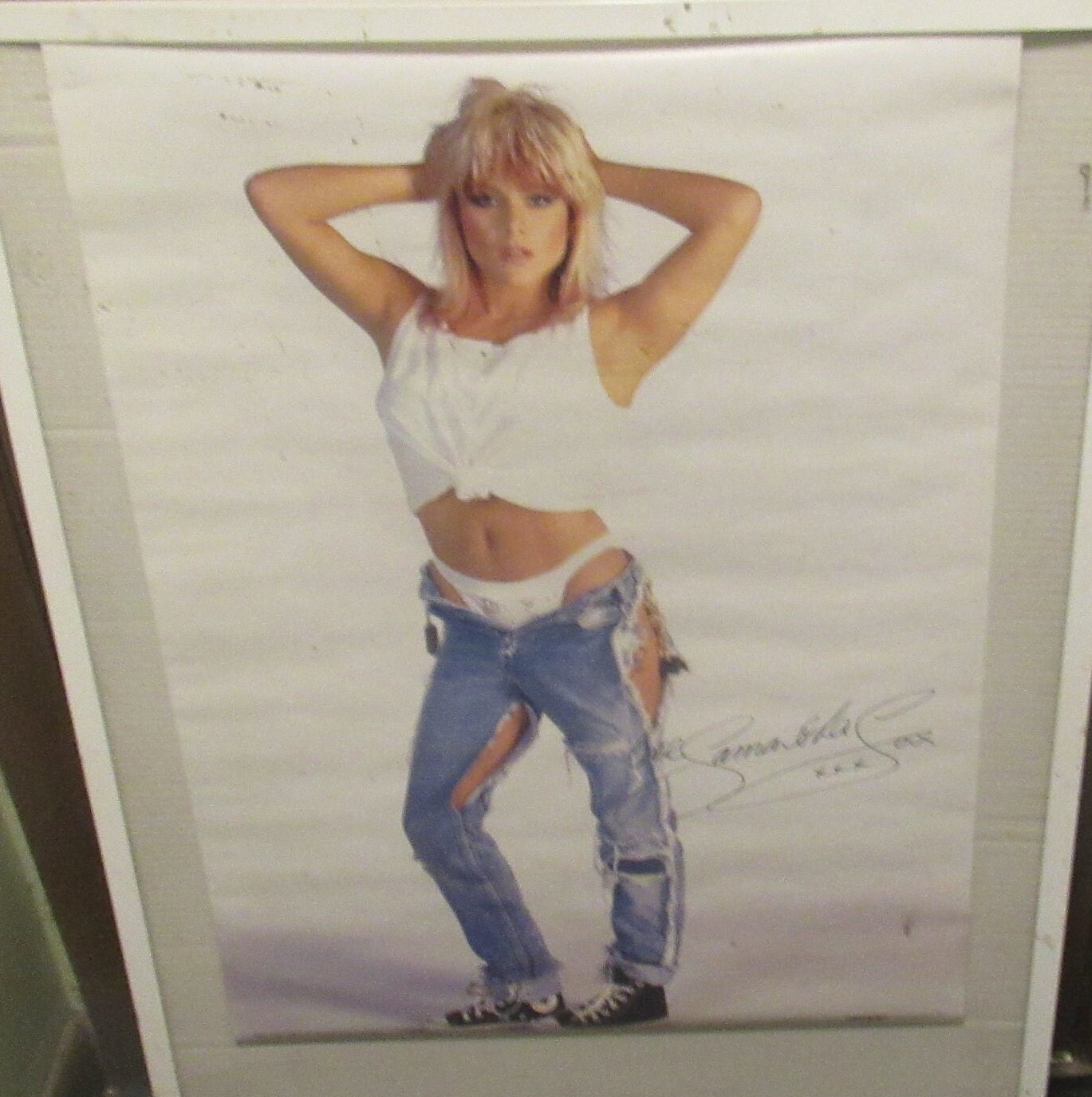 Sam Fox Hot Sexy English Pop Star Poster Vintage Rare No Frame - Etsy UK