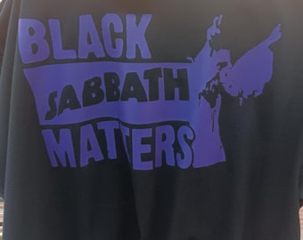 BLACK SABBATH MATTERS Tee T Shirt Counterculture Punk