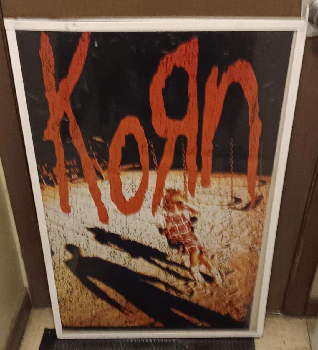 KORN ポスター 新品未開封 フレームなし コレクターズレア 2024 - Etsy