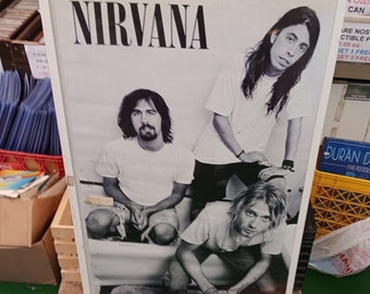 NIRVANA POSTER 2017 Kurt Cobain Rare Art Future Collectible No Frame New Sealed