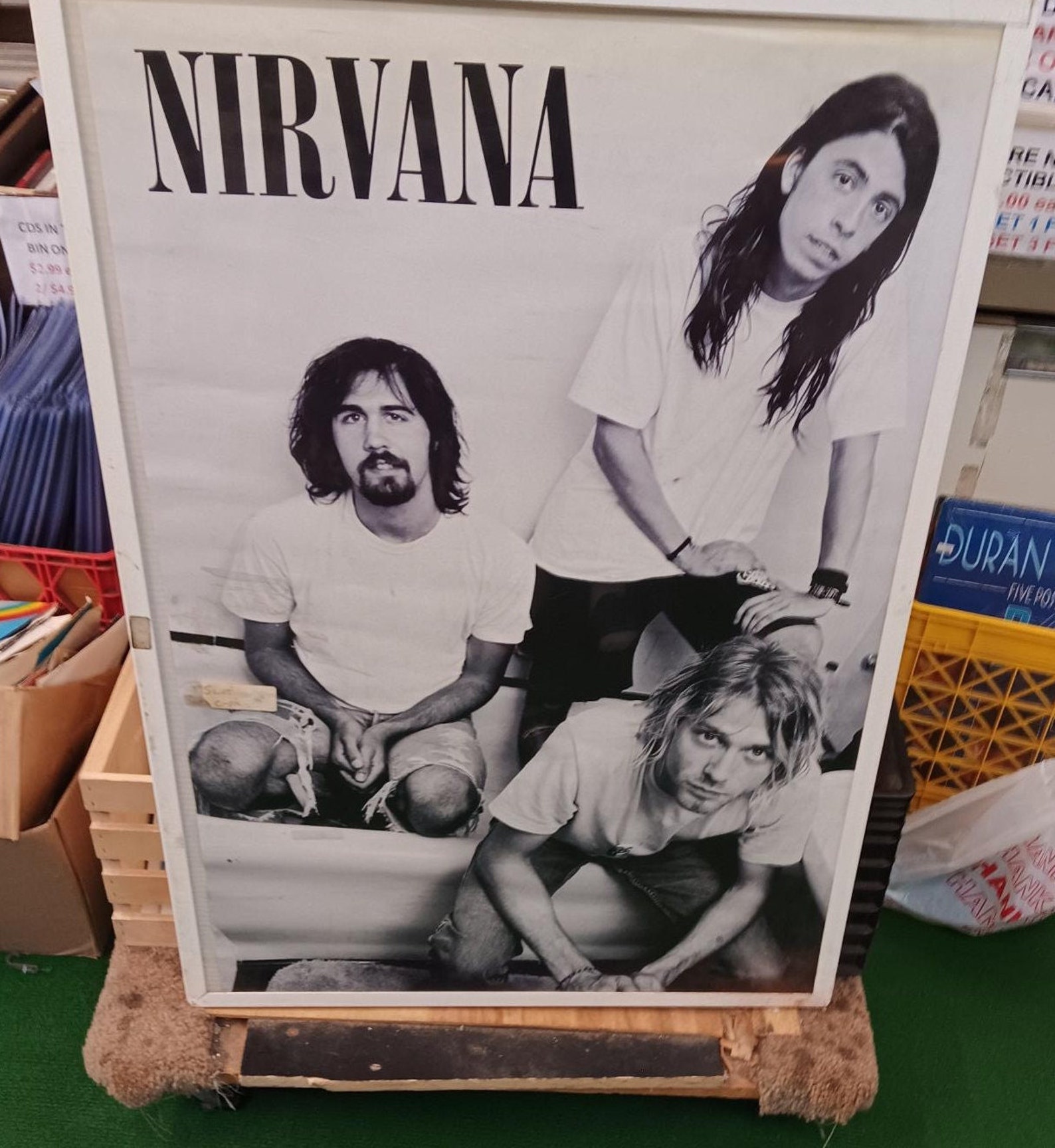 NIRVANA POSTER 2017 Kurt Cobain Rare Art Future Collectible No Frame ...