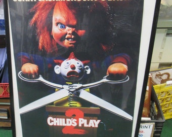 CHILDS PLAY 2 POSTER New Sealed No Frame classic Horror Flick 2020
