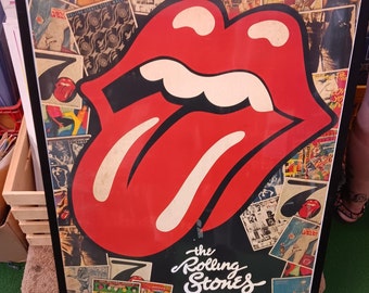 ROLLING STONES POSTER 20023 New Sealed Rare No Frame Collectible