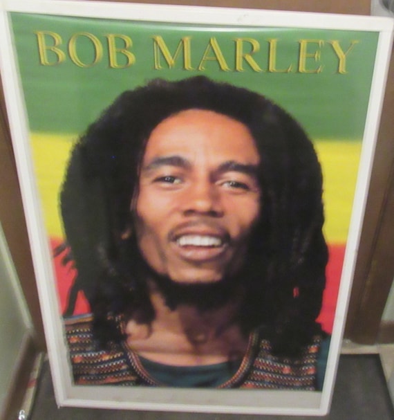 ボブ・マーリー ポスター 1998 新品未開封 フレームなし コレクター