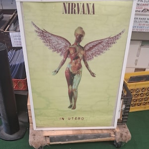 NIRVANA POSTER 2026 Kurt Cobain Rare Art Future Collectible No Frame New Sealed