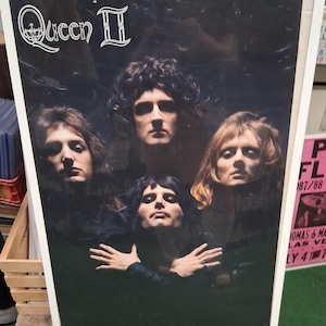 Vintage Queen Band Poster - Etsy