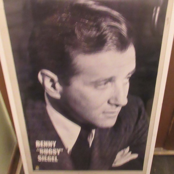 BUGSY SIEGEL POSTER Early 2000s New Sealed No frame Collectible Rare