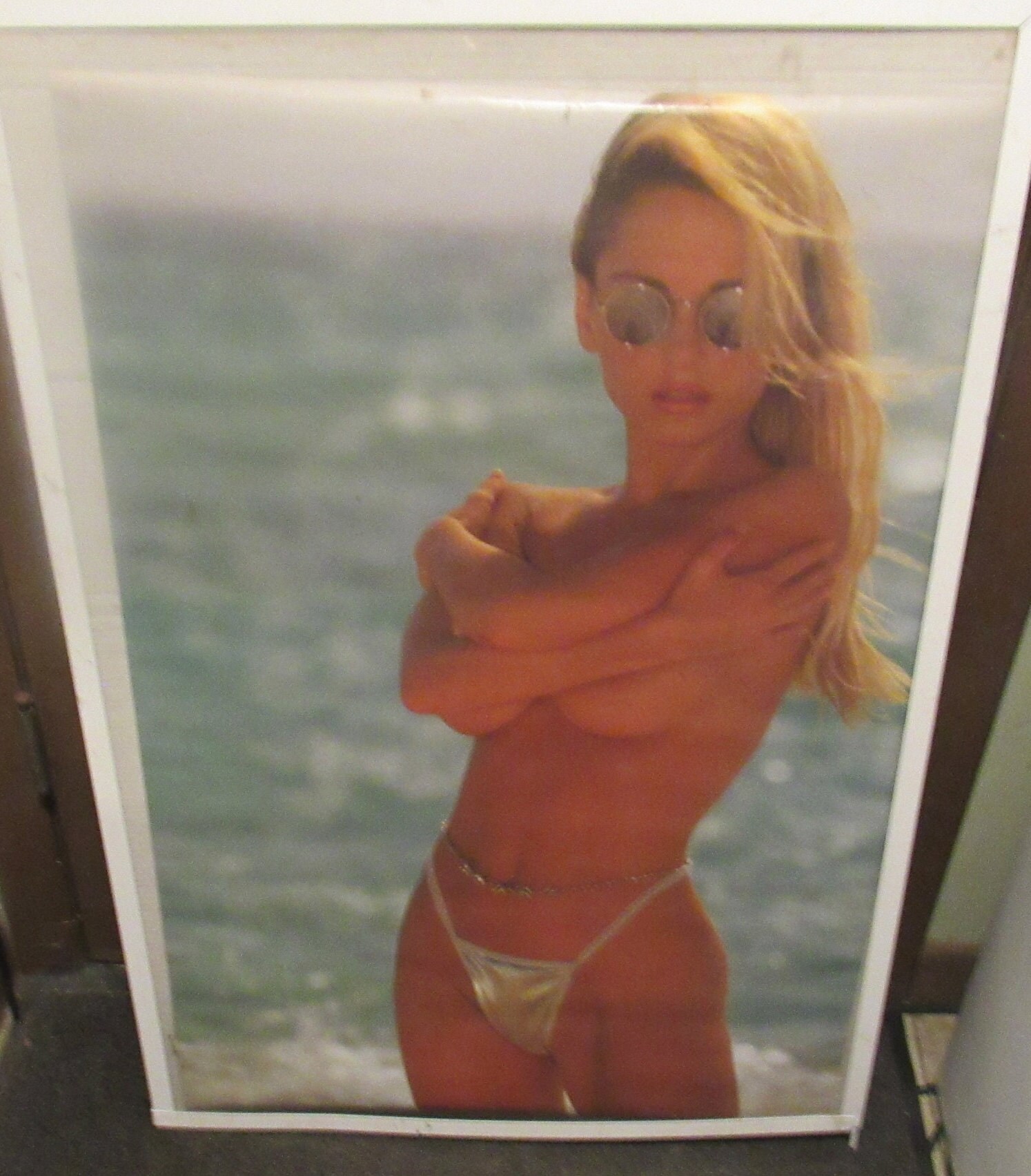 NICOLE POSTER PLAYBOY Hot Model Sexy Collectible 1996 new sealed rolled no frame oop  rare