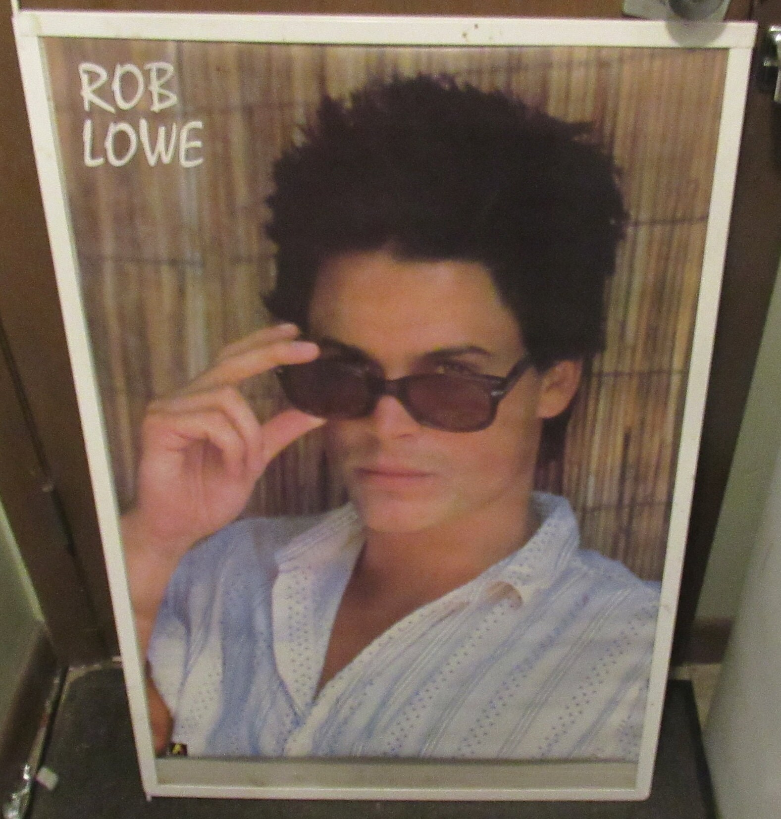 Rob Picture Frame ROB LOWE Poster New Sealed No Frame 1987 Original Rare Collectible ...